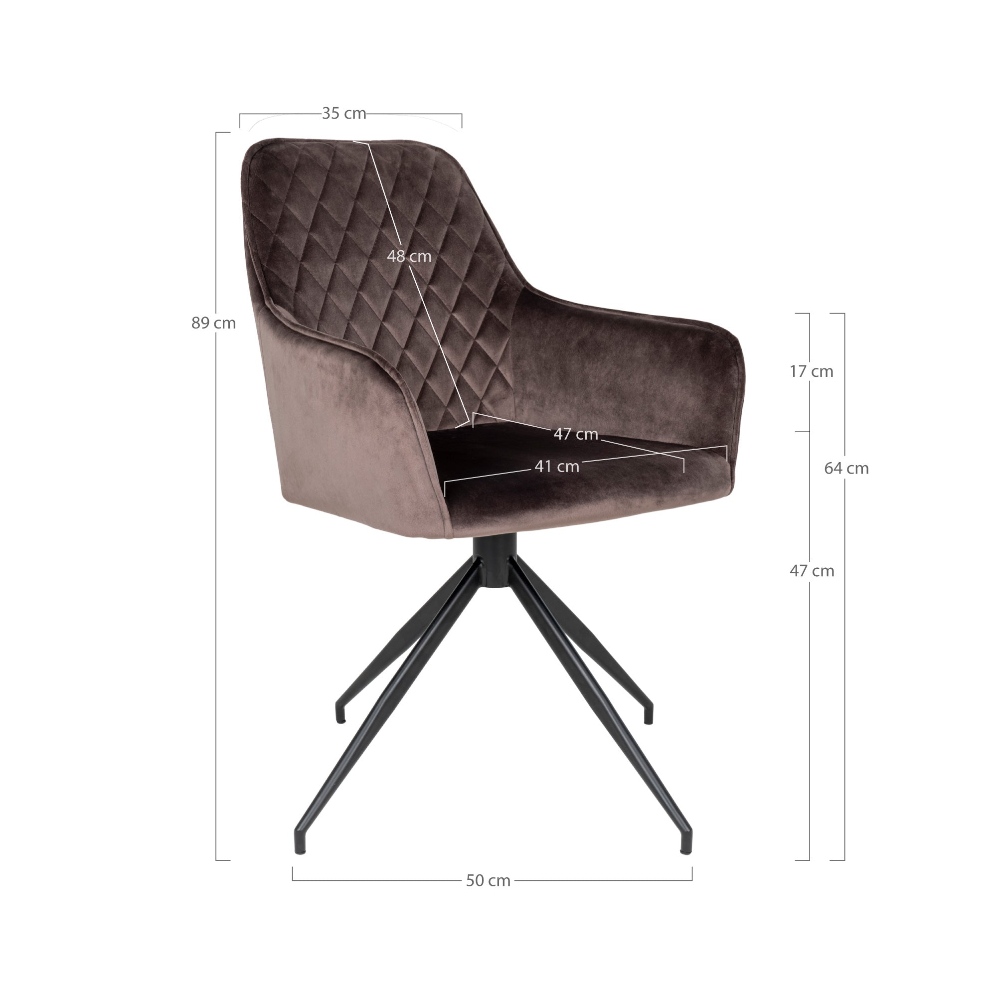 Chaise de salle à manger Harbo mushroom