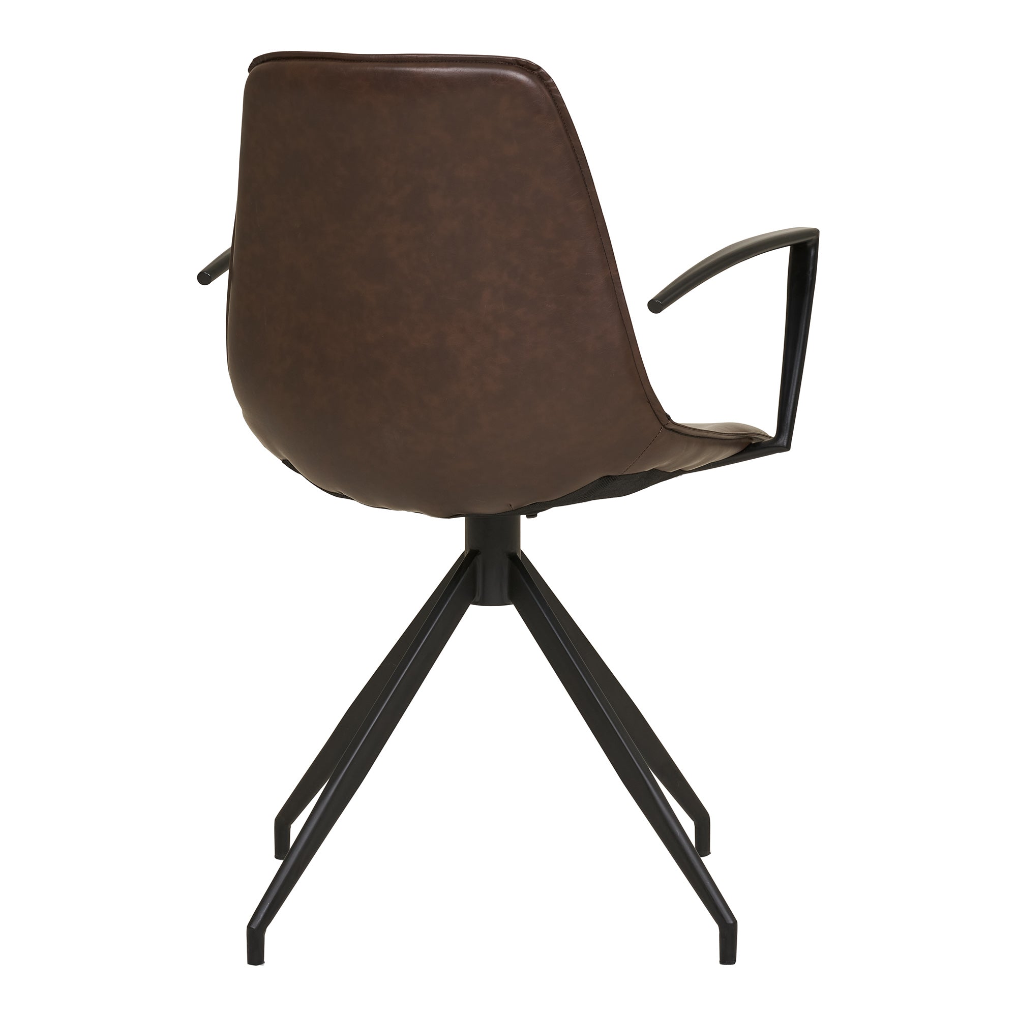 Chaise de salle à manger Monaco brun