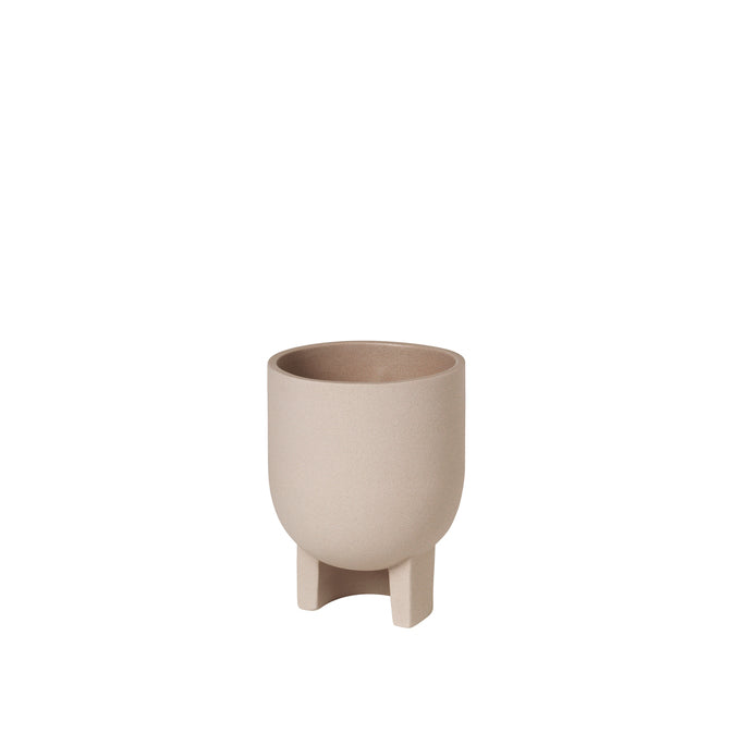 Cache-pot Serene S en terracotta sable