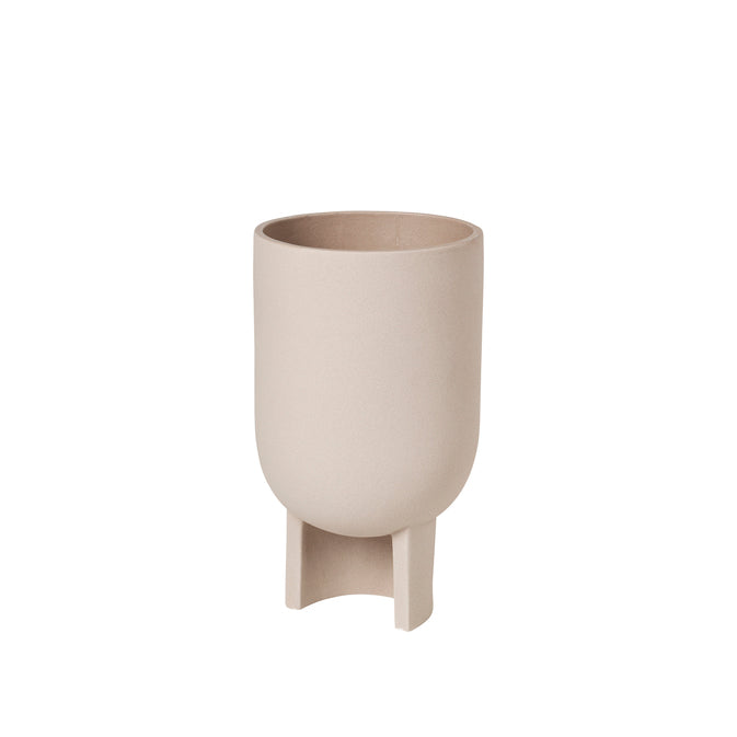 Cache-pot Serene M en terracotta sable
