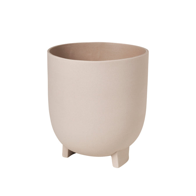 Cache-pot Serene XL en terracotta sable
