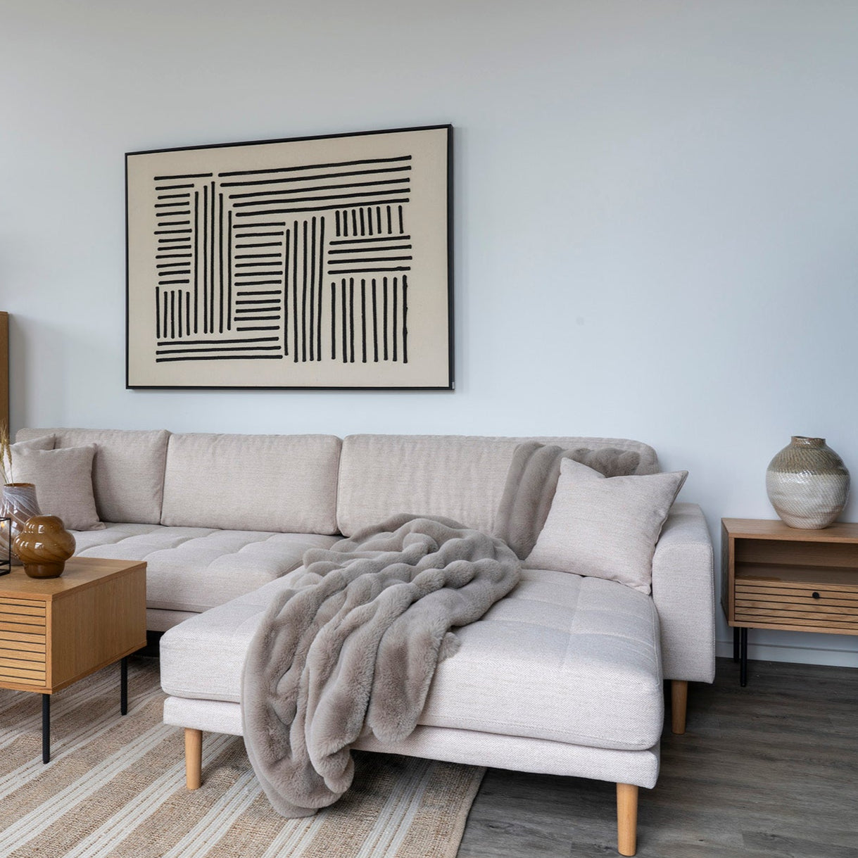 Plaid Galena beige