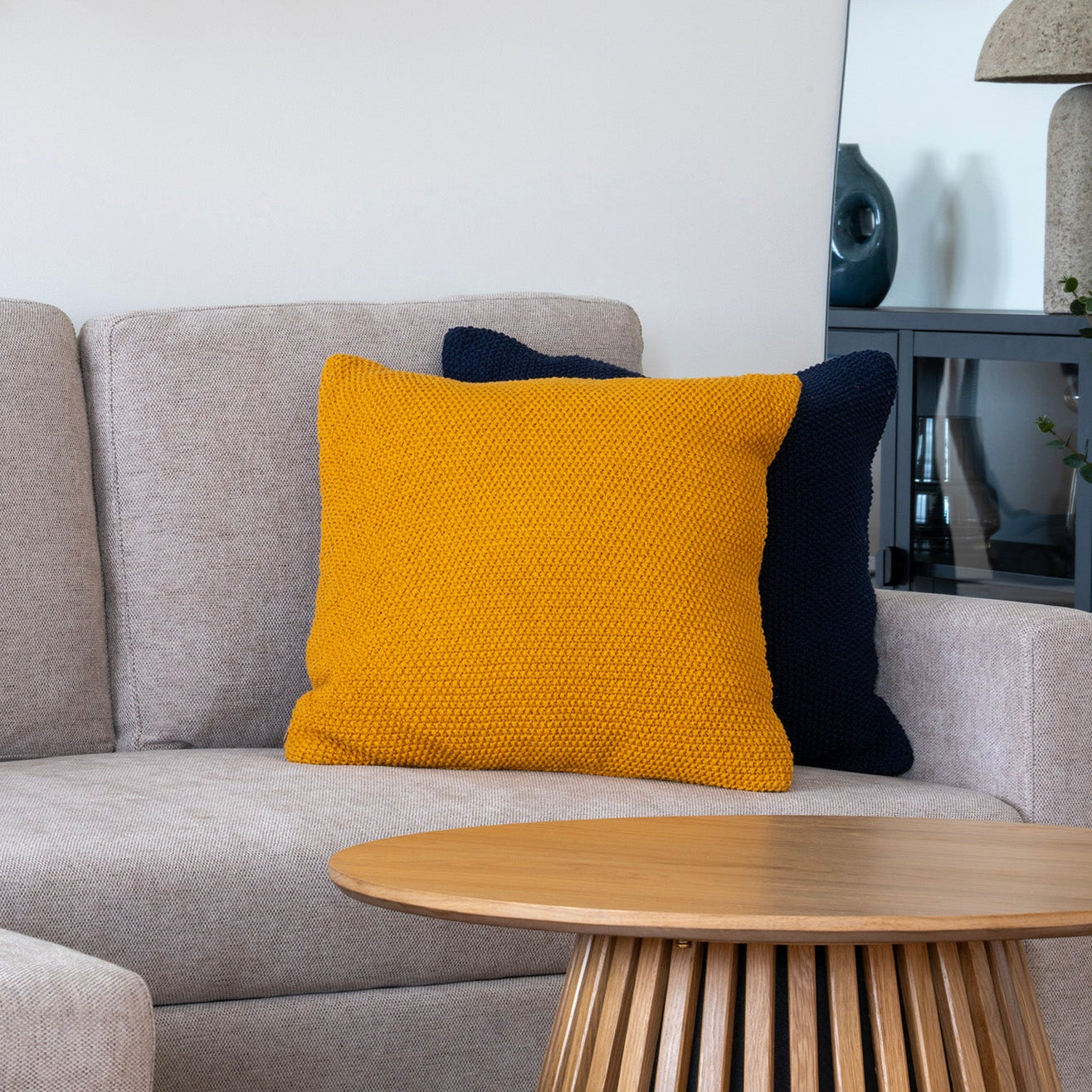Coussin Santos ocre