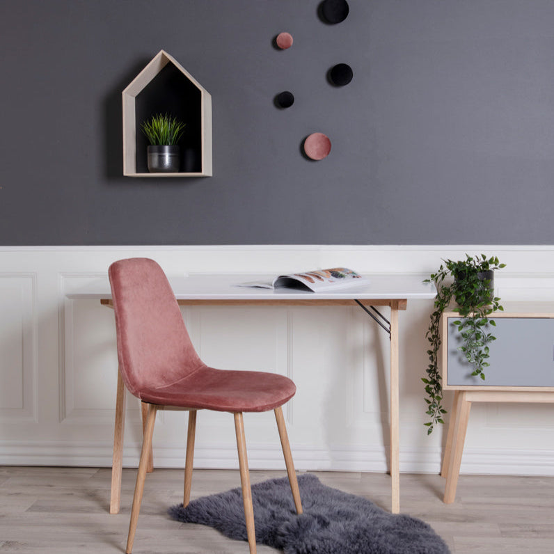 Tapis peau lainée gris