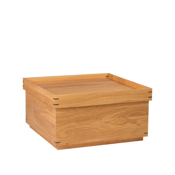 Table basse Japanese Tray L en chêne huilé