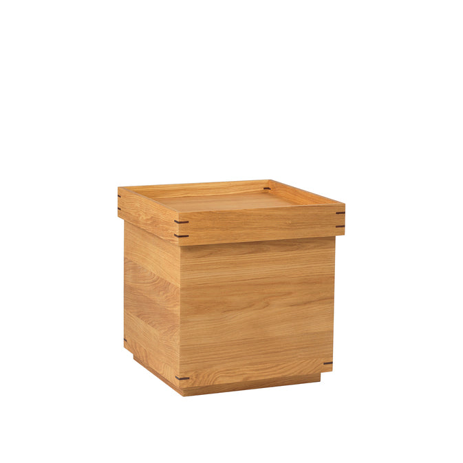 Table d’appoint Japanese Tray S en chêne huilé