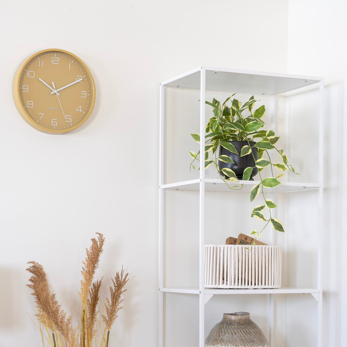 Horloge murale Rosolini ocre