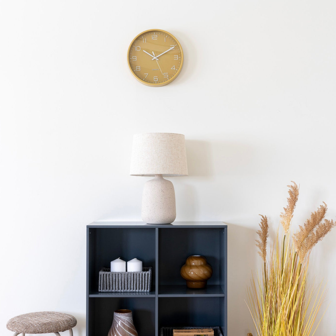 Horloge murale Rosolini ocre