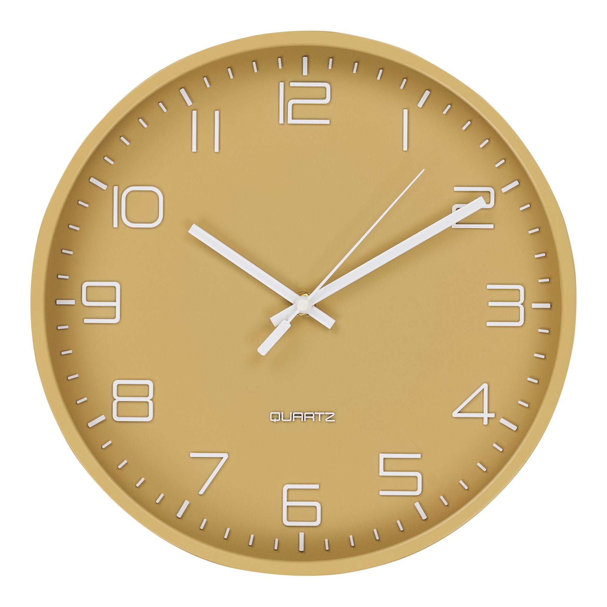 Horloge murale Rosolini ocre