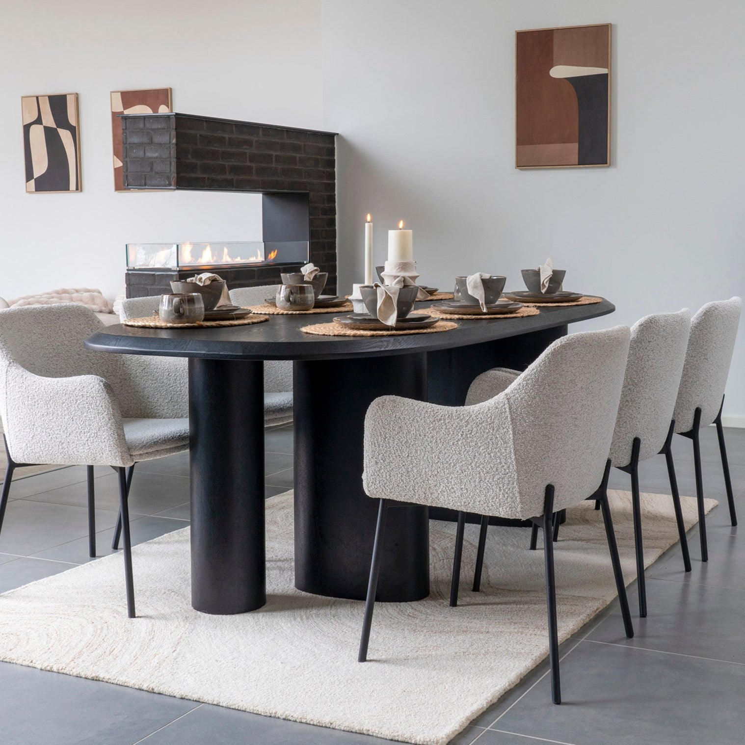 Assiettes plates Selma
