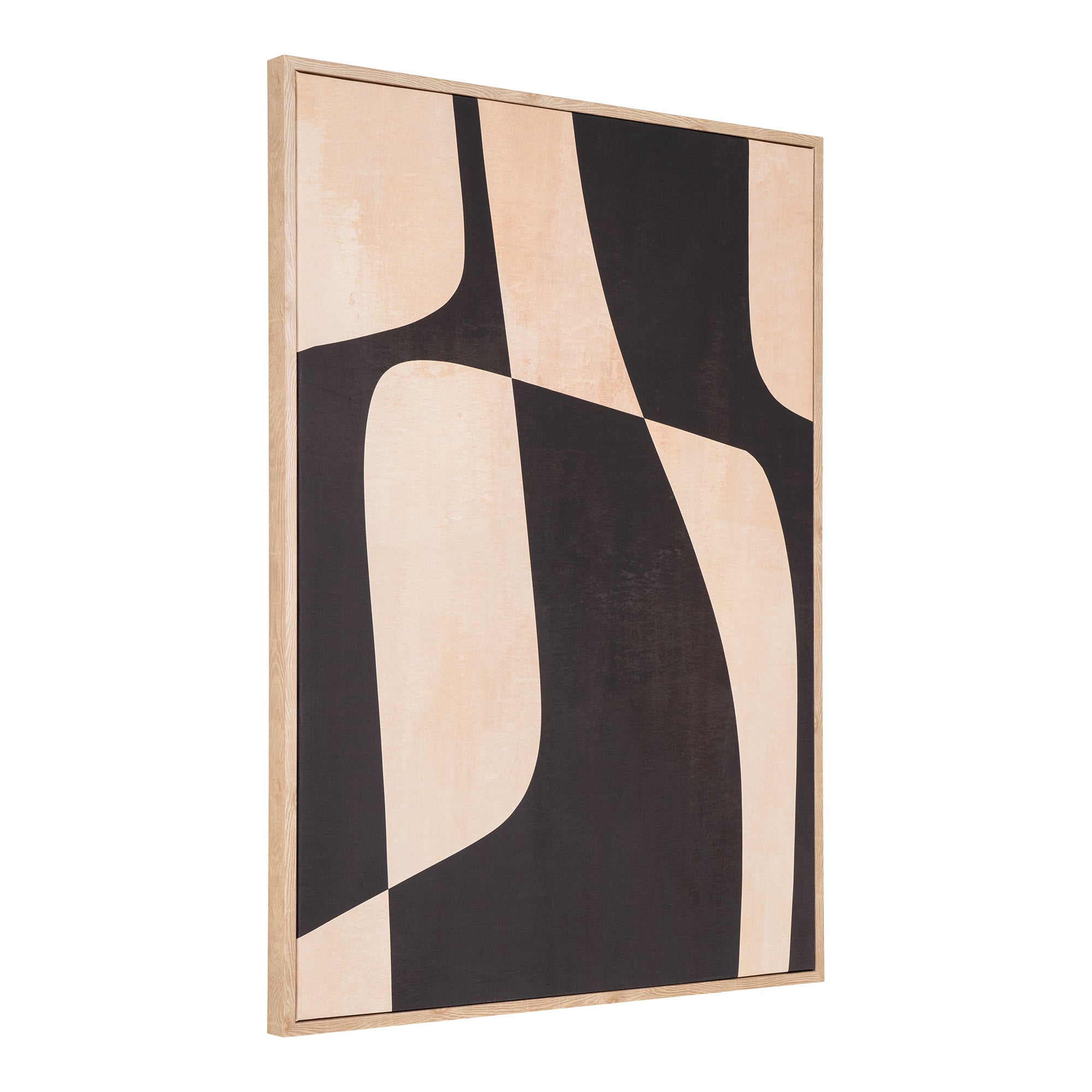 Canvas print Cape Town brown beige No.3