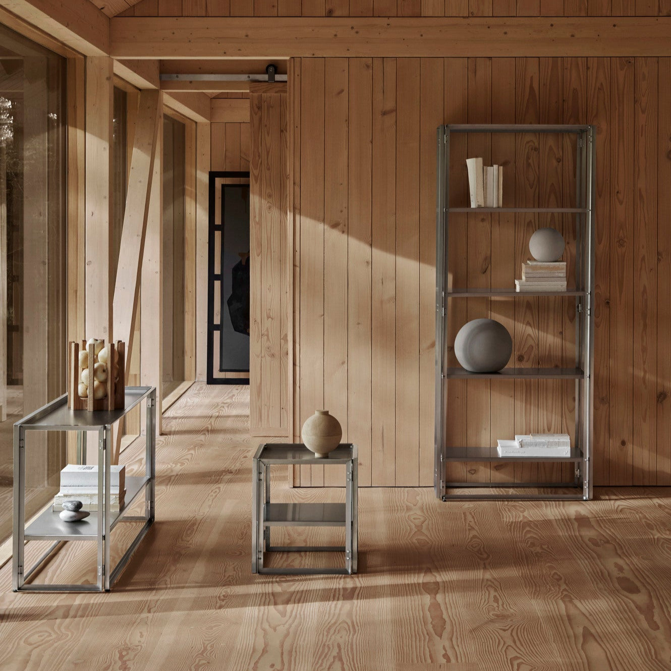 Sphère en bois XL en chêne clair