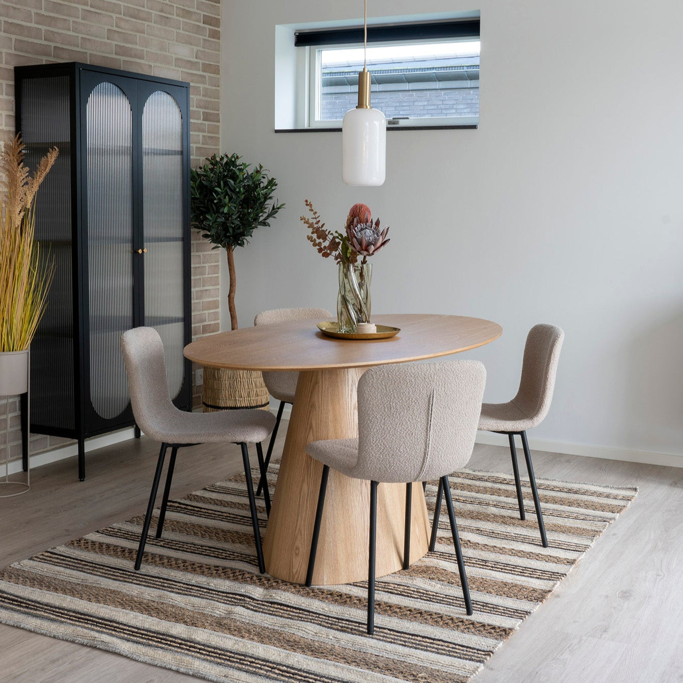 Chaise de salle à manger Halden beige