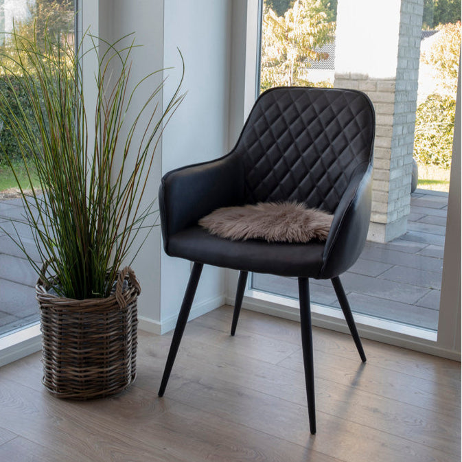 Chaise de salle à manger Harbo noire