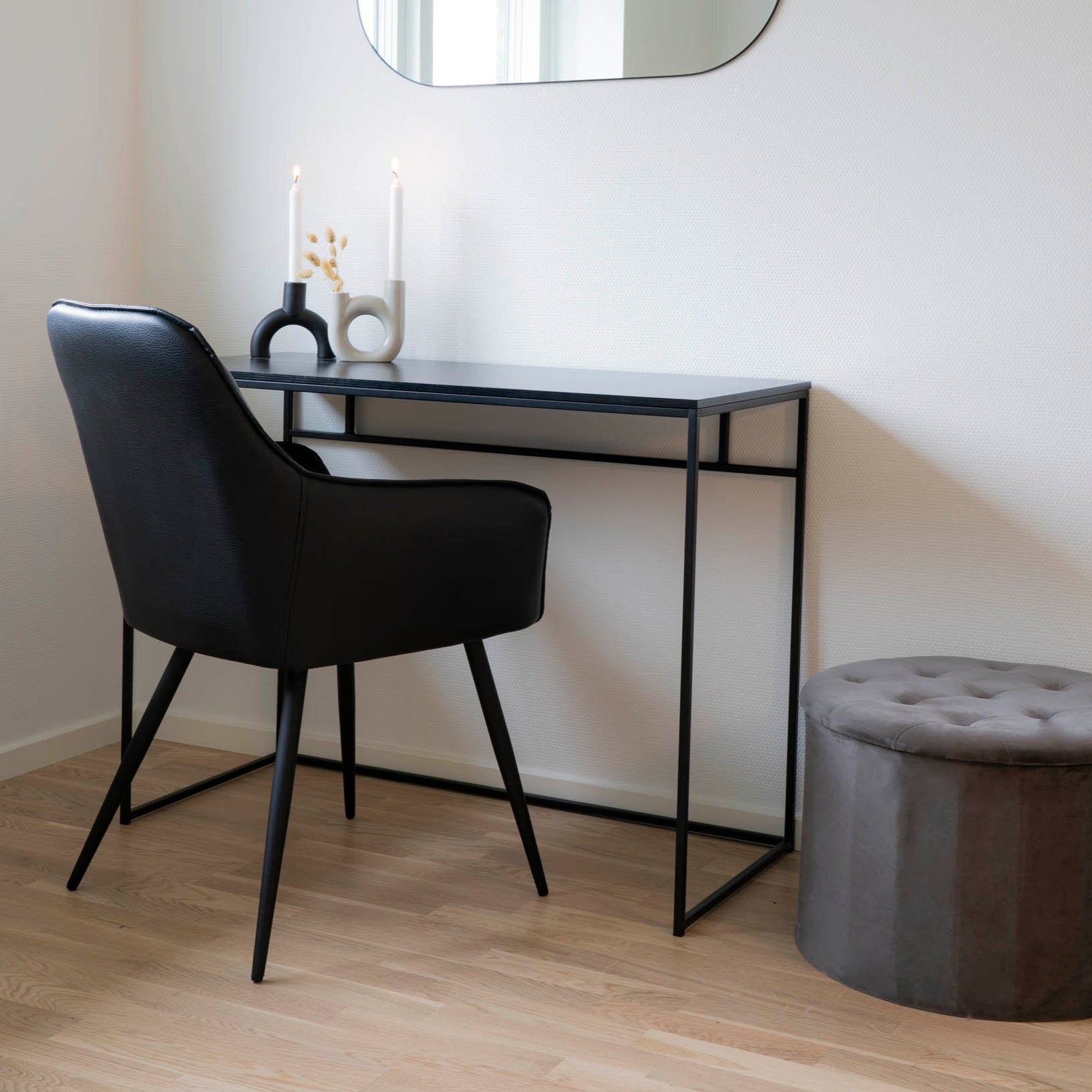 Chaise de salle à manger Harbo noire