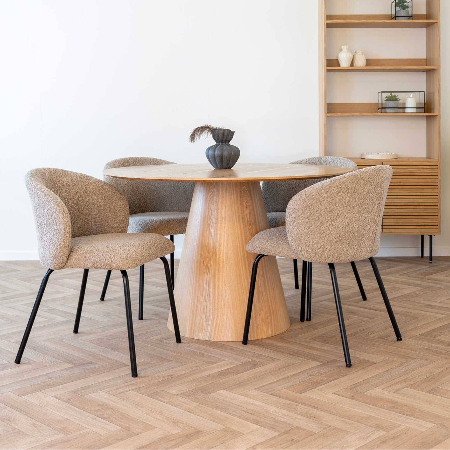 Chaise de salle à manger Safira beige