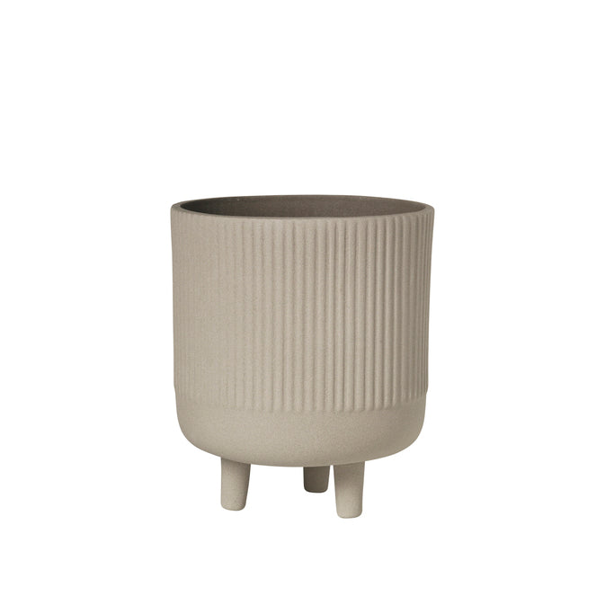 Bol L en terracotta grise