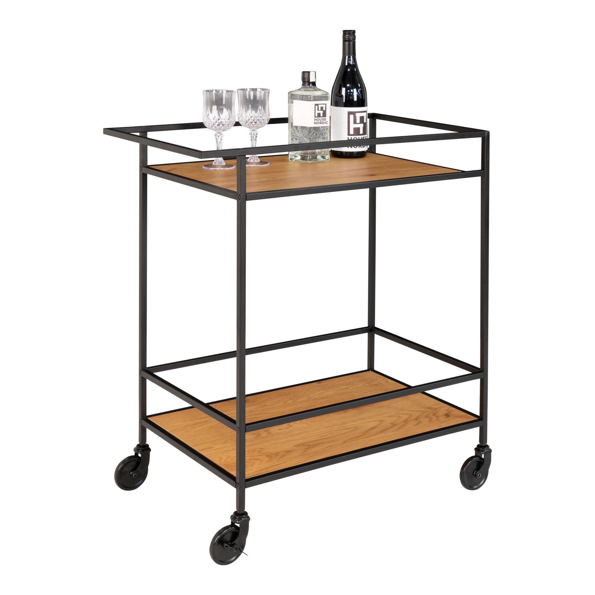 Barwagen Vita aus Naturholz