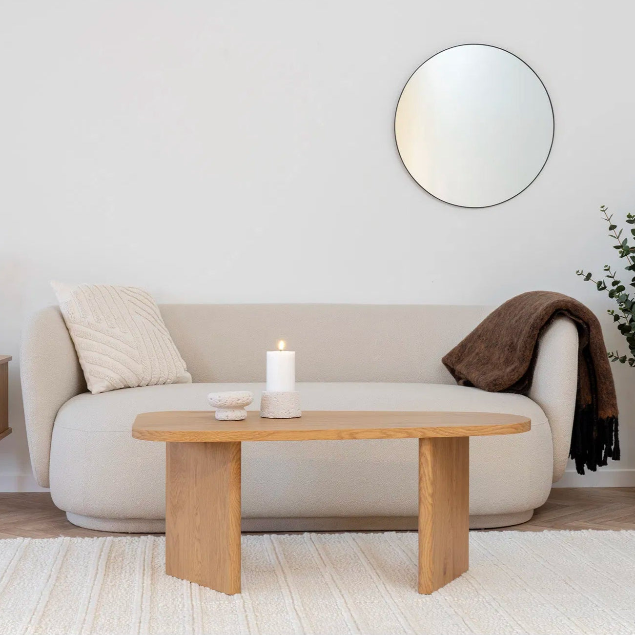 Couchtisch Melo aus Naturholz