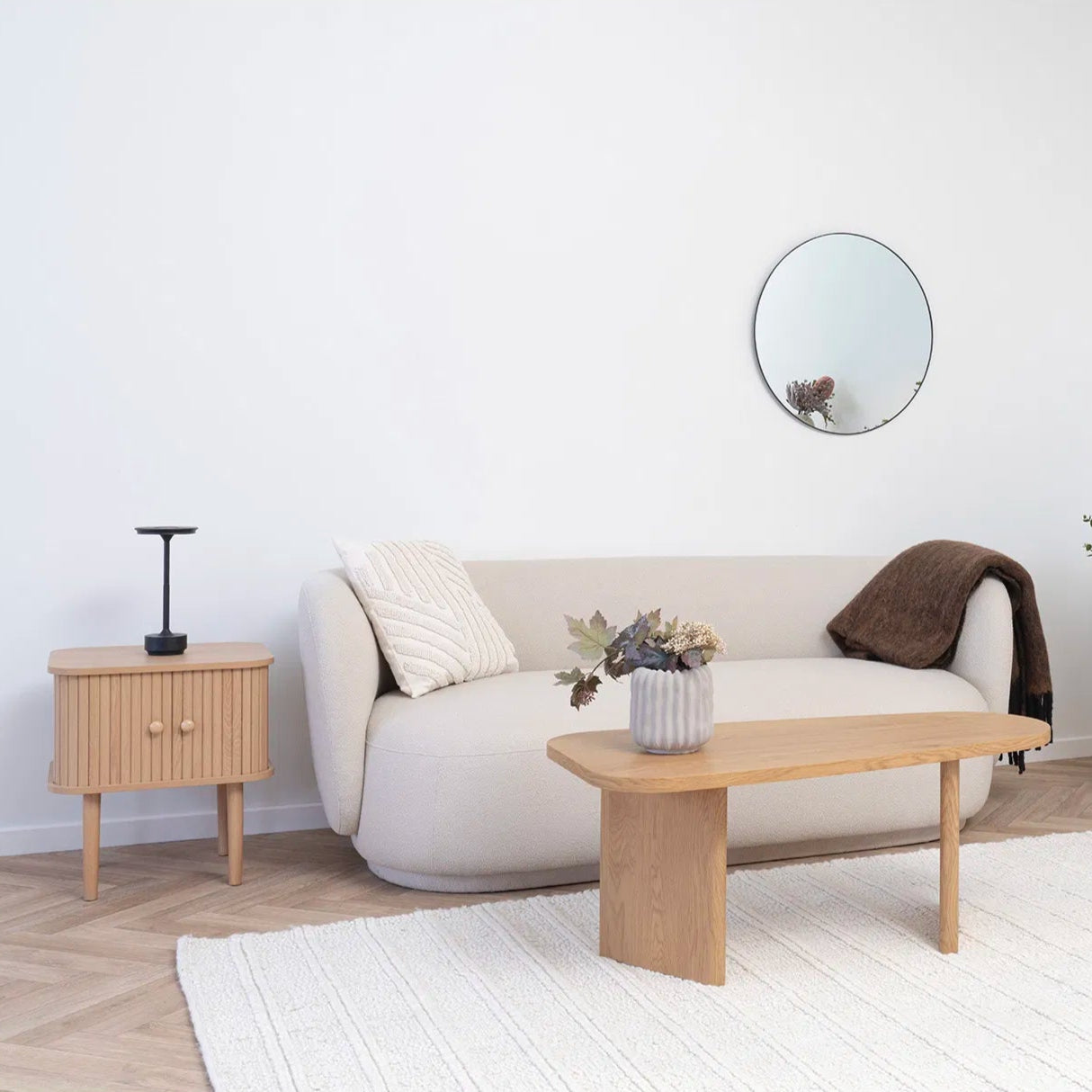 Couchtisch Melo aus Naturholz
