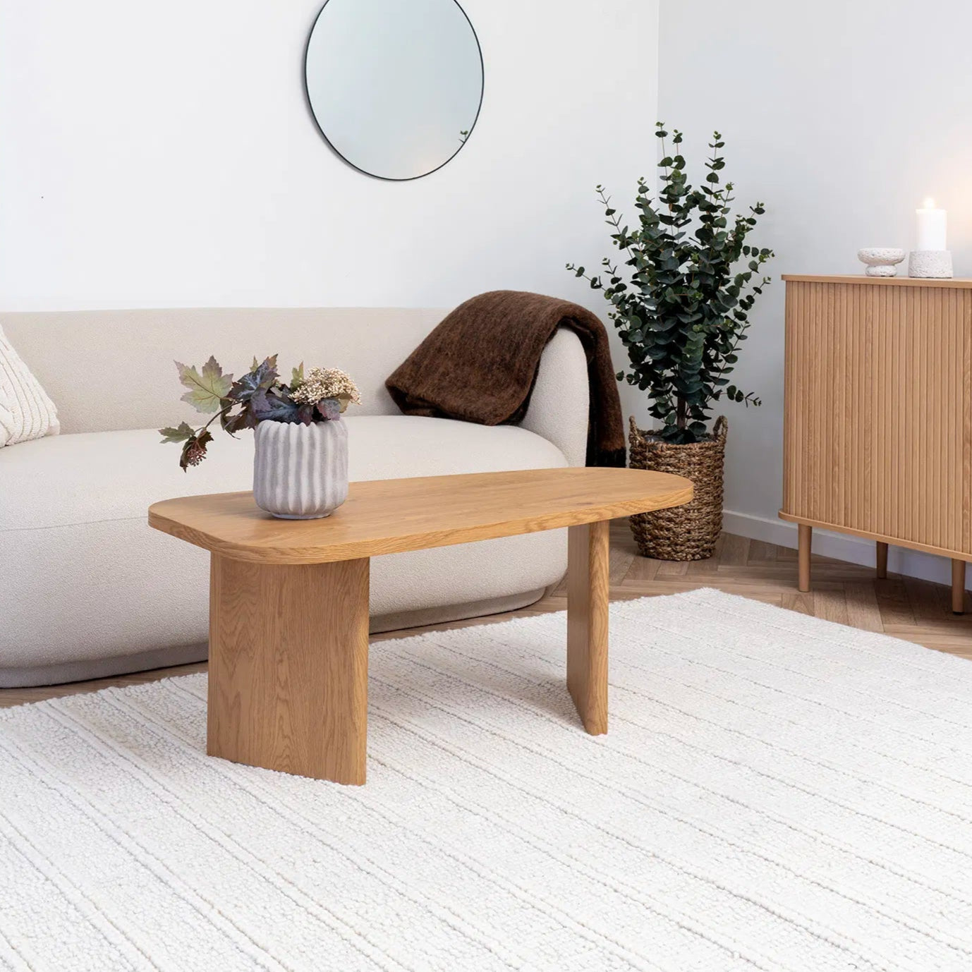 Couchtisch Melo aus Naturholz
