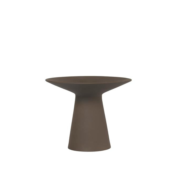 Vase Collar S en terracotta brune