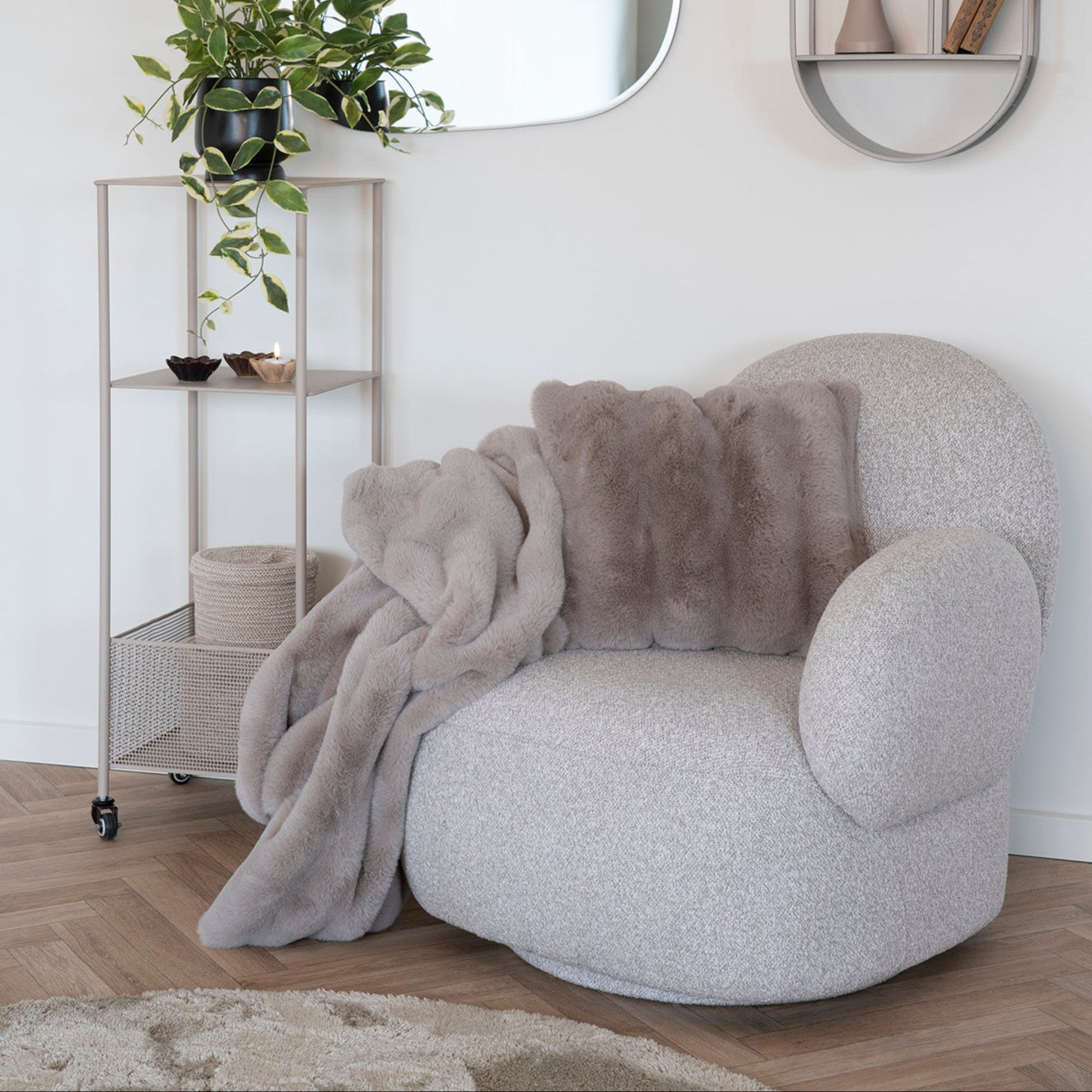 Plaid Galena beige