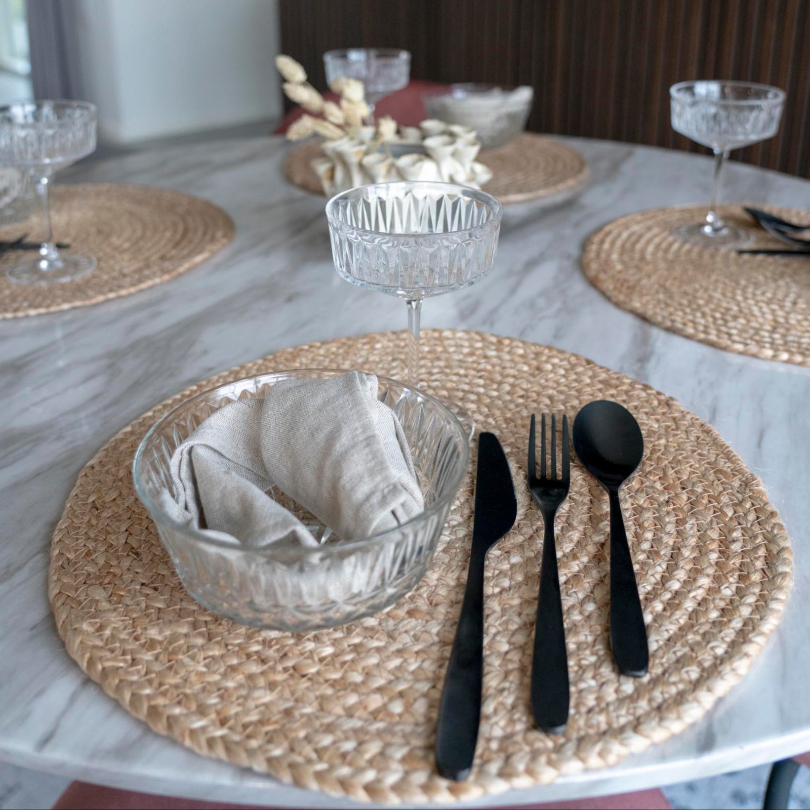 Sets de table Bombay ronds