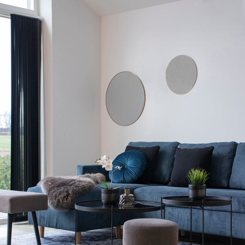 Petit miroir rond Jersey