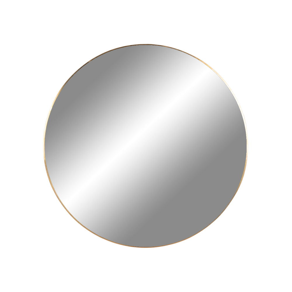Miroir rond Jersey laiton