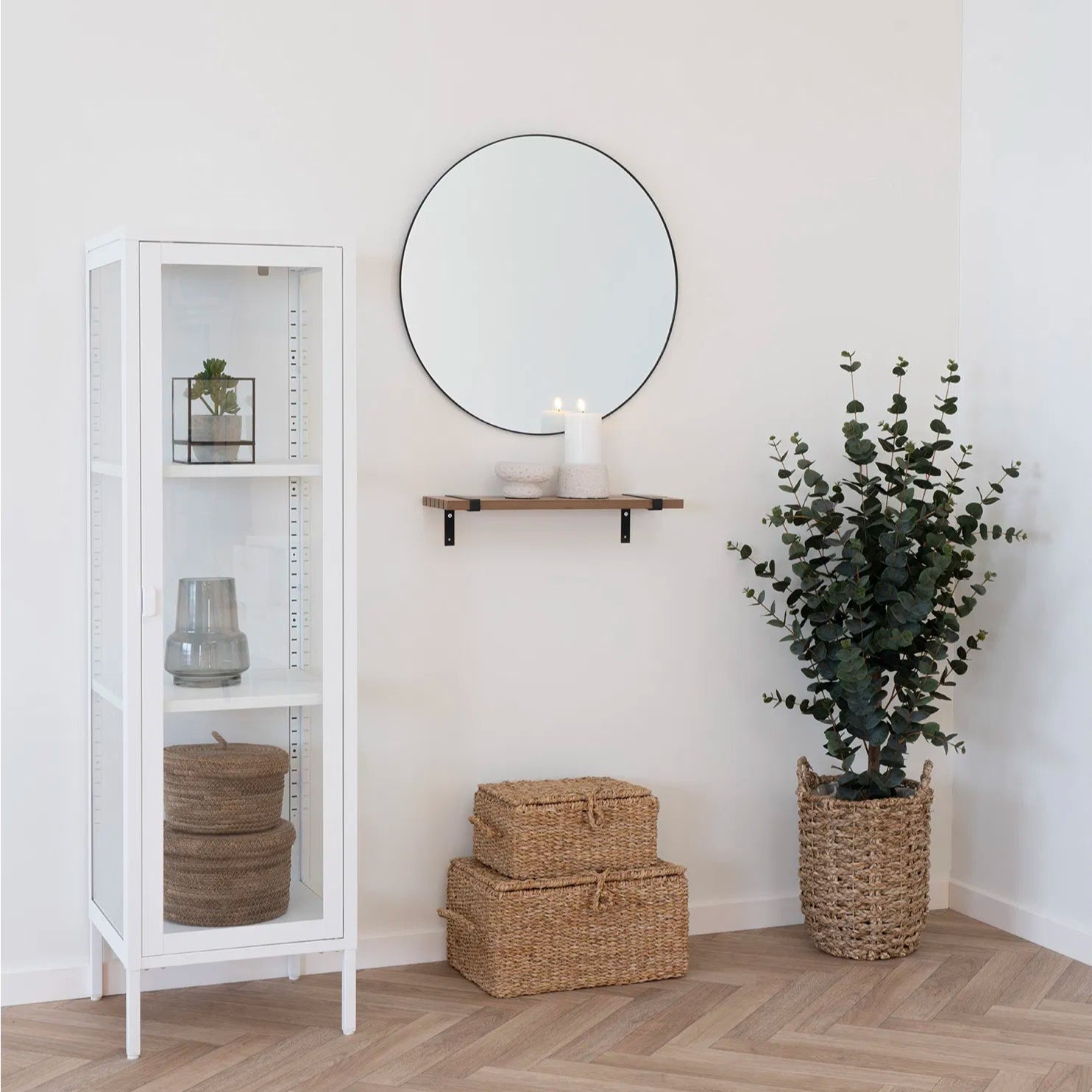 Miroir rond Jersey