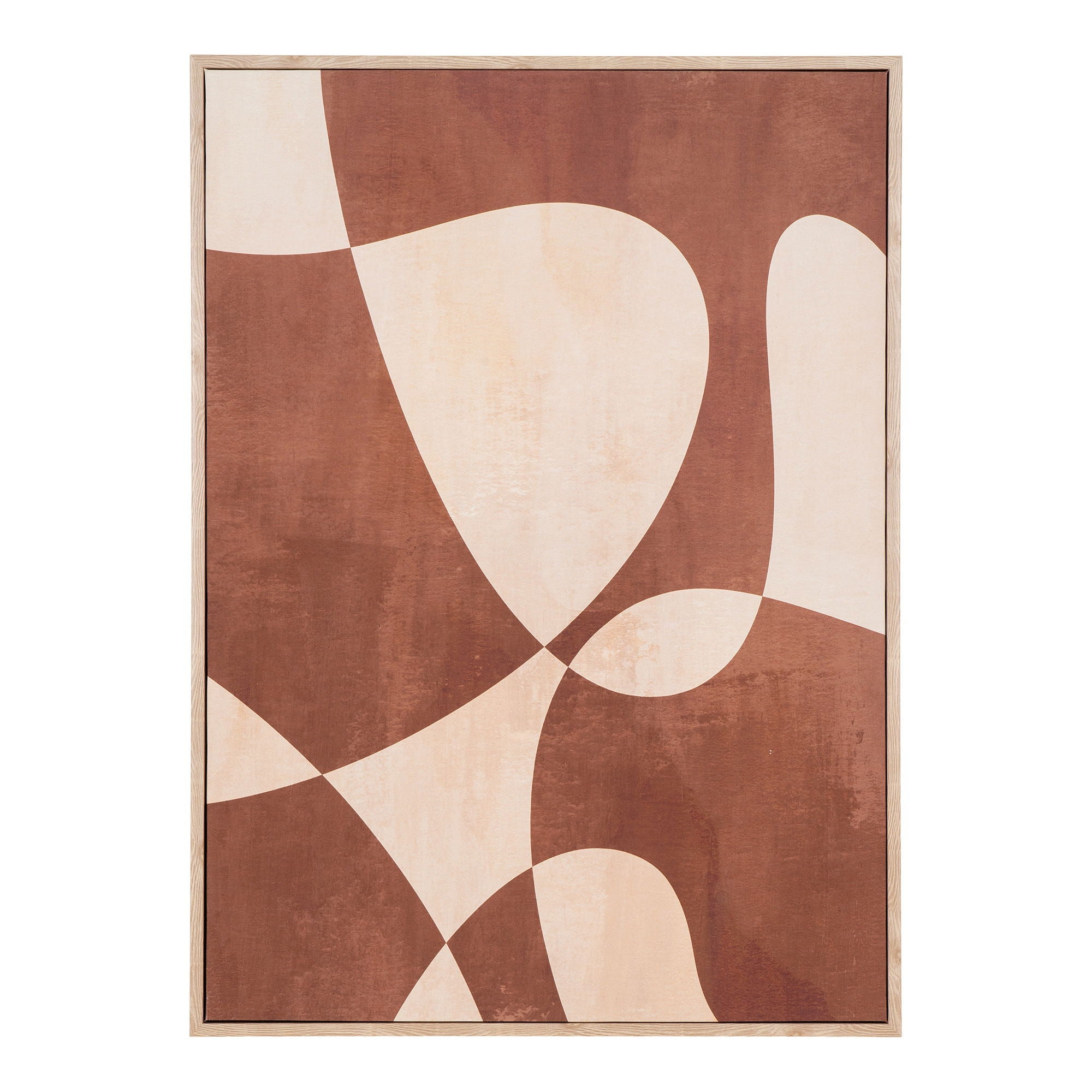 Canvas print Cape Town brown beige No.1