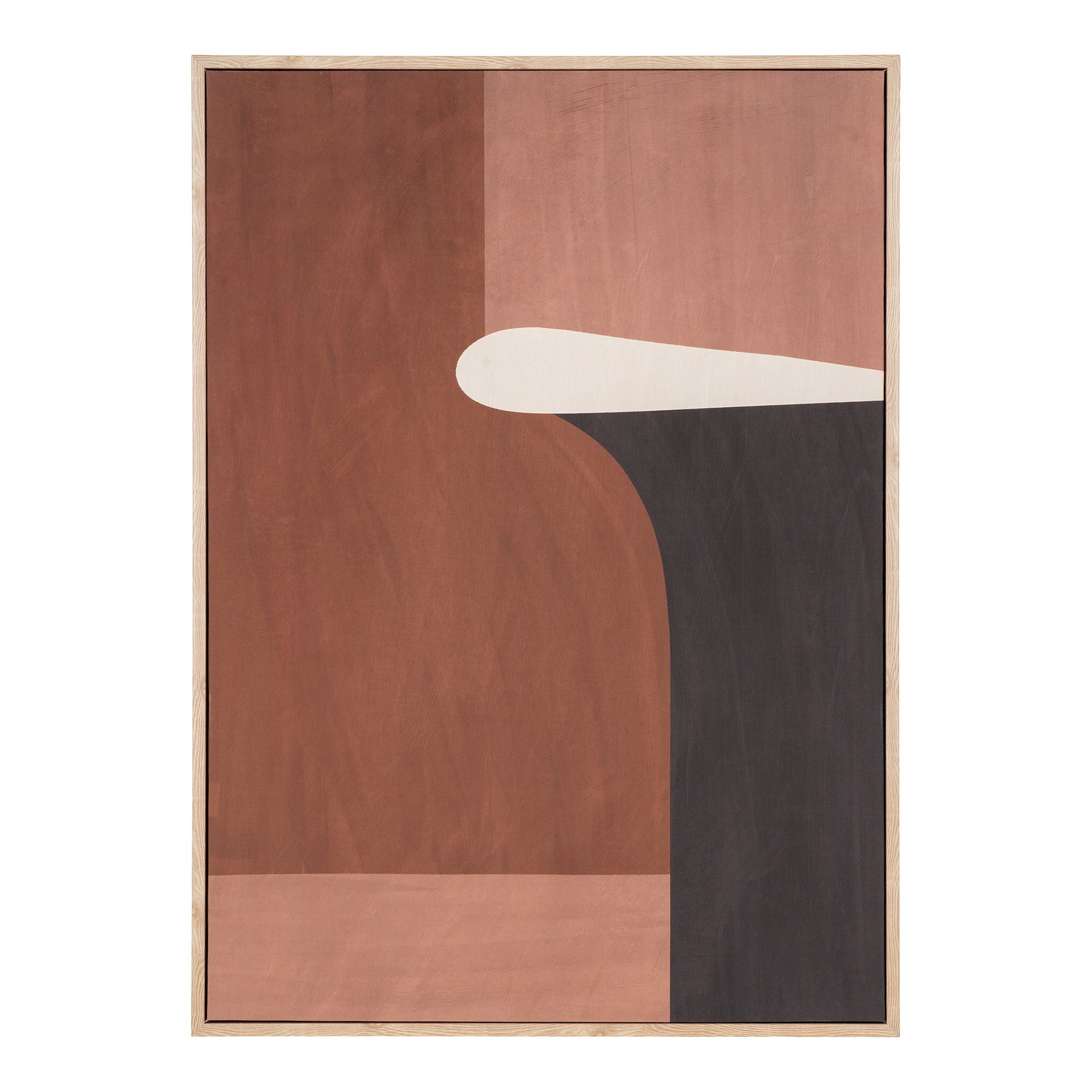 Canvas print Cape Town brown beige No.2