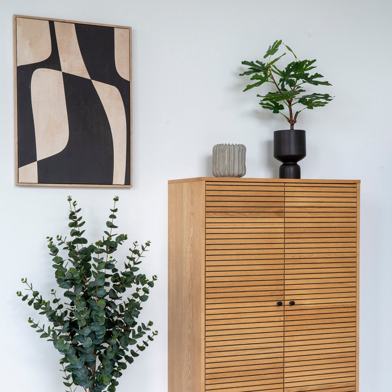 Canvas print Cape Town brown beige No.3