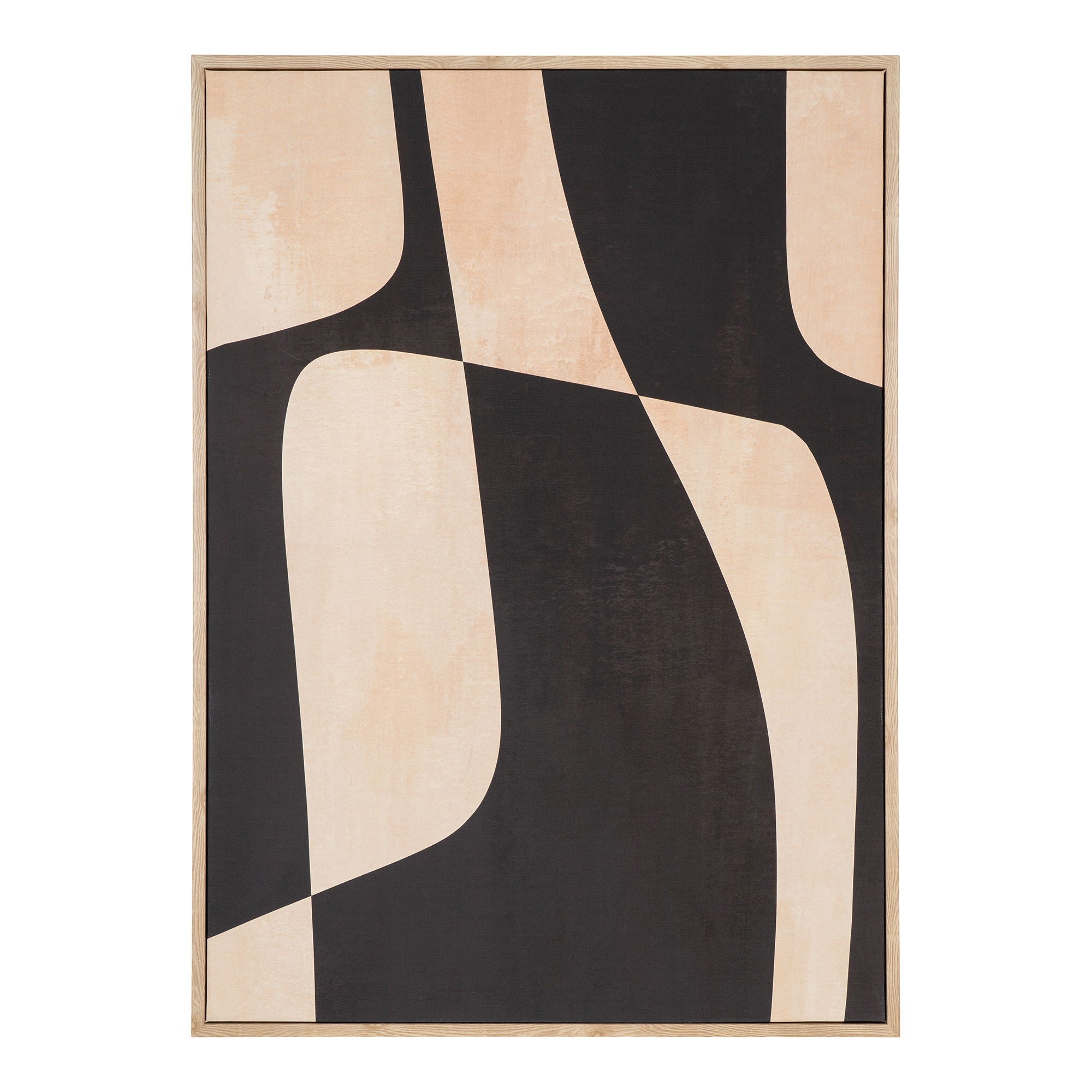 Canvas print Cape Town brown beige No.3