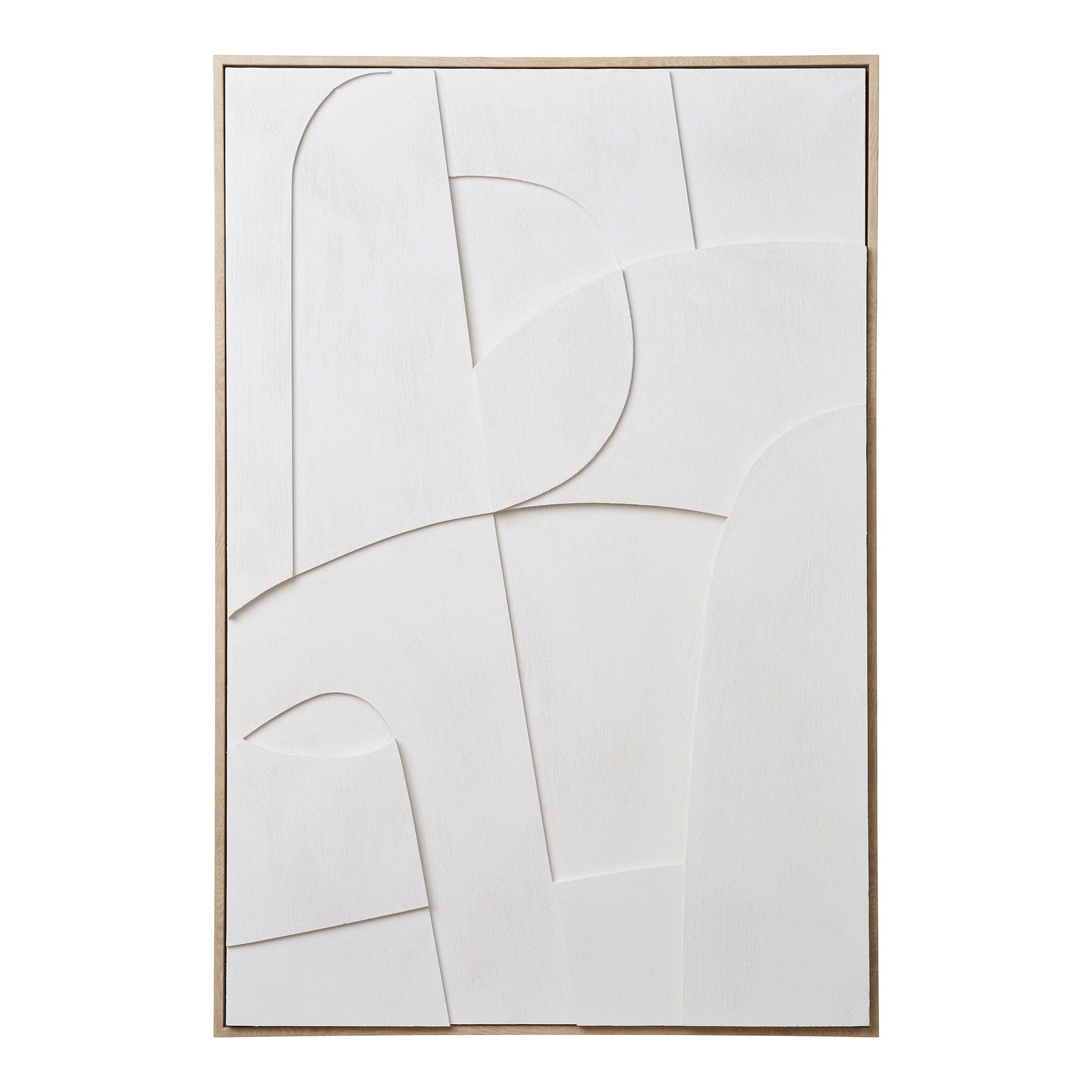 Madeline White Relief Wall Decoration No.1