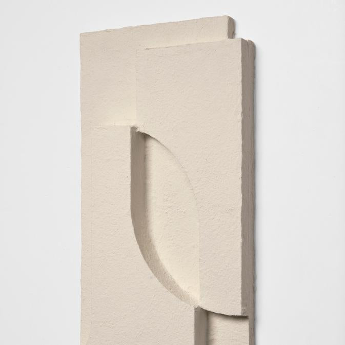 Relief mural Serif S en pâte de coton
