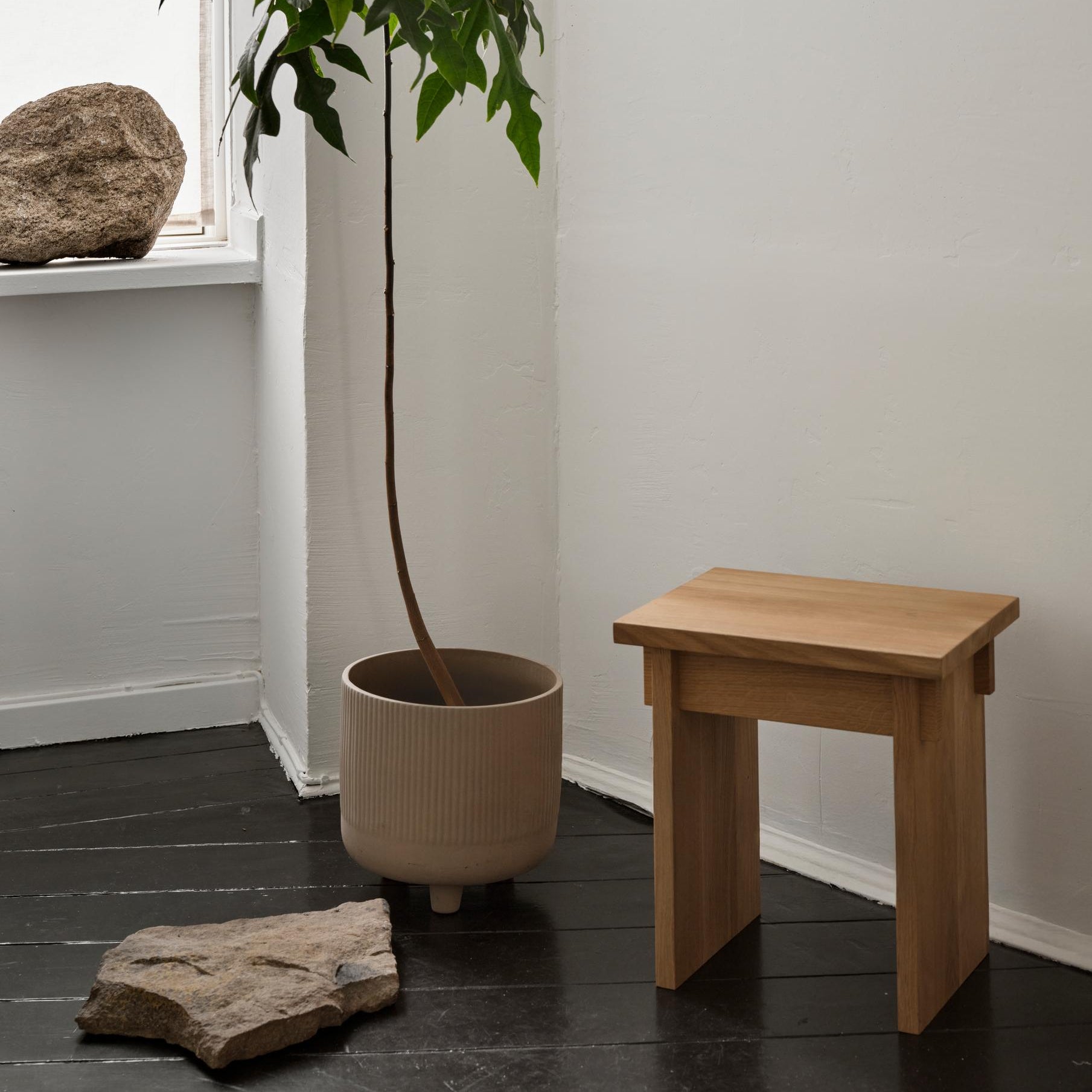 Bol XL en terracotta grise
