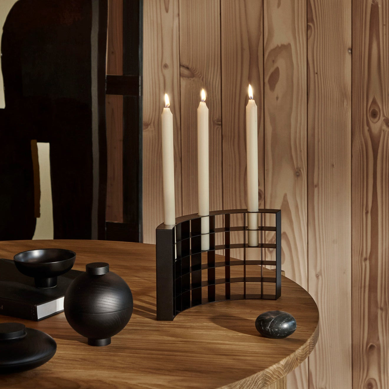Boîte Wooden Galaxy en chêne noir