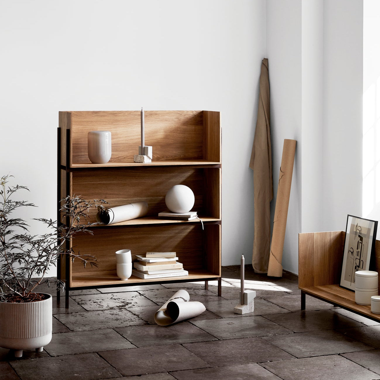 Bol XL en terracotta grise